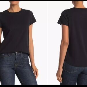 Madewell Womens Size XXS Vintage Crewneck Cotton T-Shirt in Black